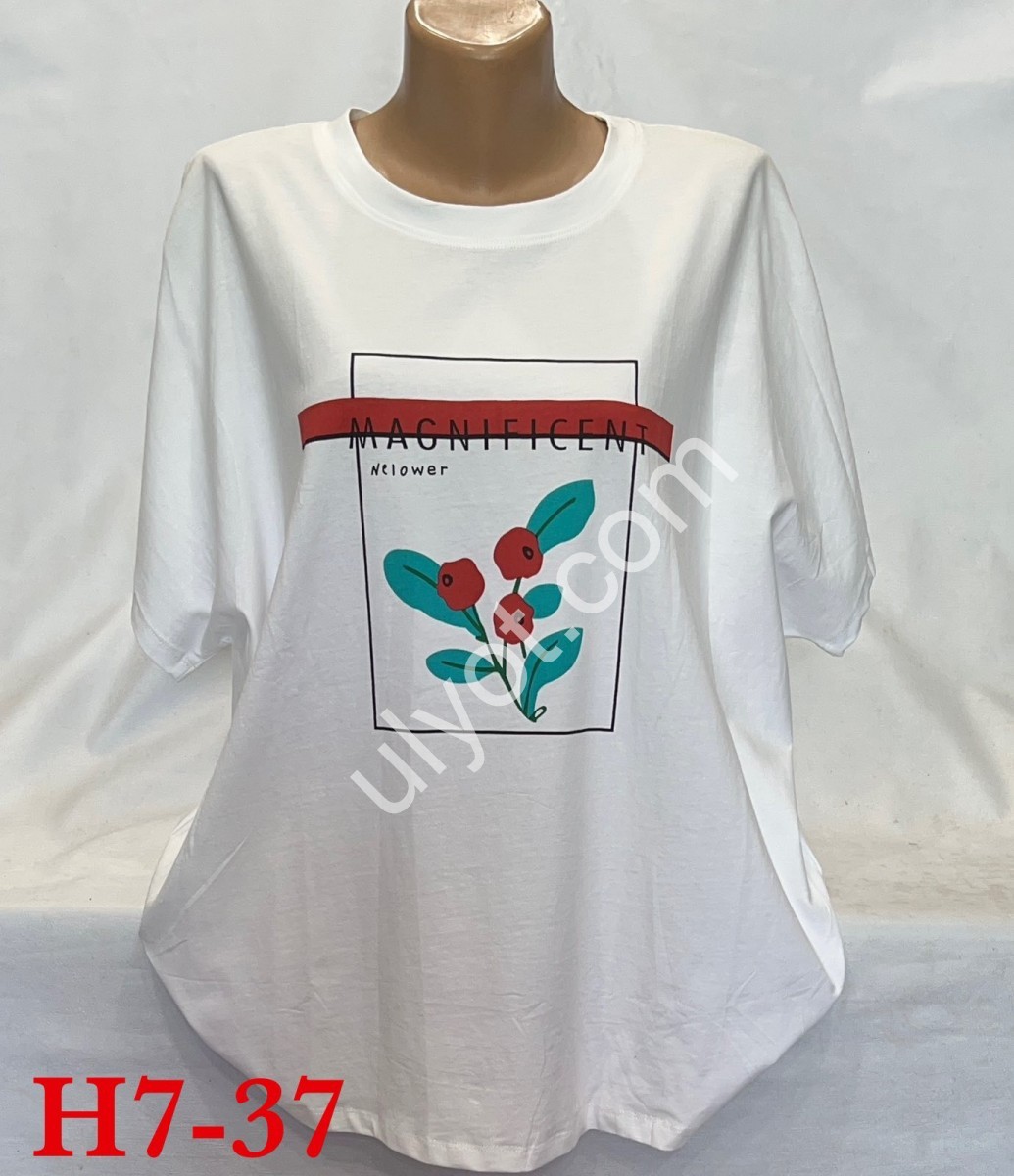 ФУТБОЛКА (ONE SIZE 54-58) МИКС H7-37