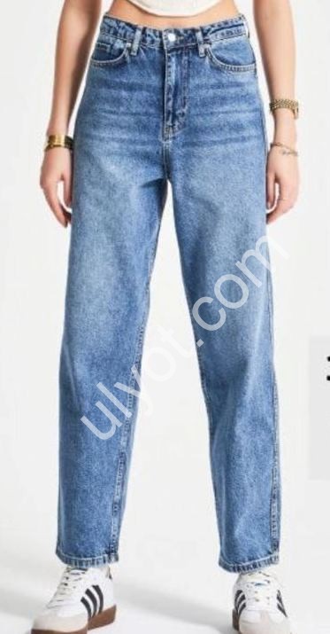 ДЖИНСИ IT'S BASIC (34-42) СВ.СИНІЙ 3066