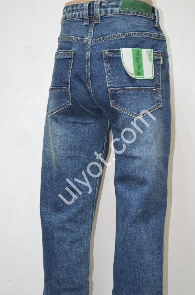 Фото 1 ДЖИНСЫ FANGSIDA (32-38) СИНИЙ 8851