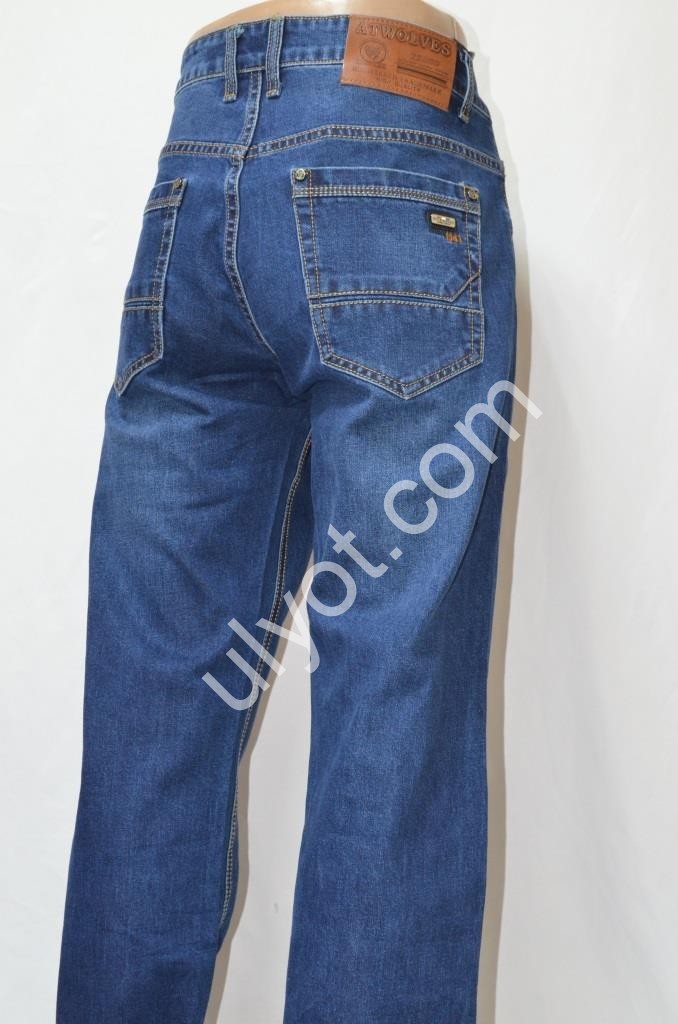 ДЖИНСЫ ATWOLVES (29-38) Т.СИНИЙ 6355