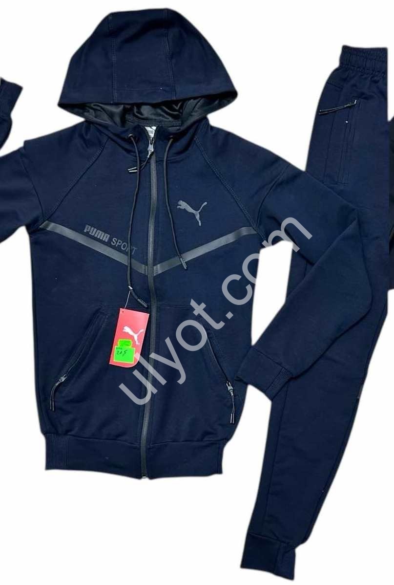 СПОРТ.КОСТЮМ P15 (38-46) МАНЖЕТ СИНИЙ 136