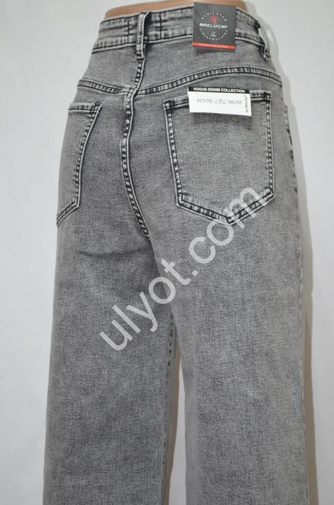 Фото 1 ДЖИНСЫ RELUCKY (28-33) СЕРЫЙ W0353-3