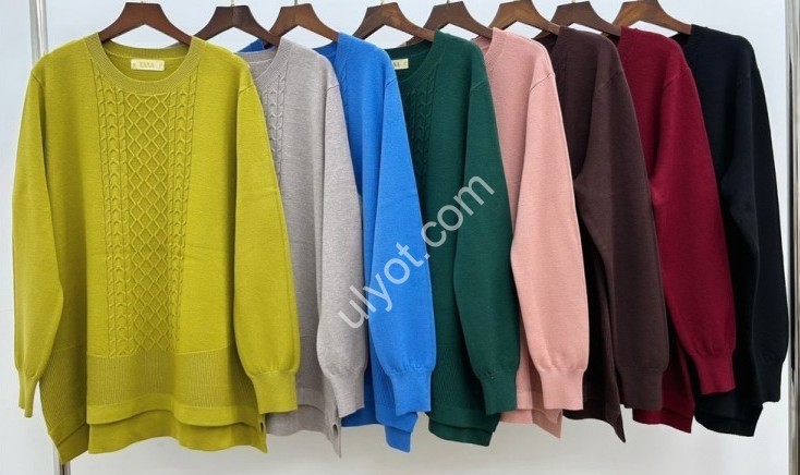 СВИТЕР (ONE SIZE 52-58) МИКС 2513