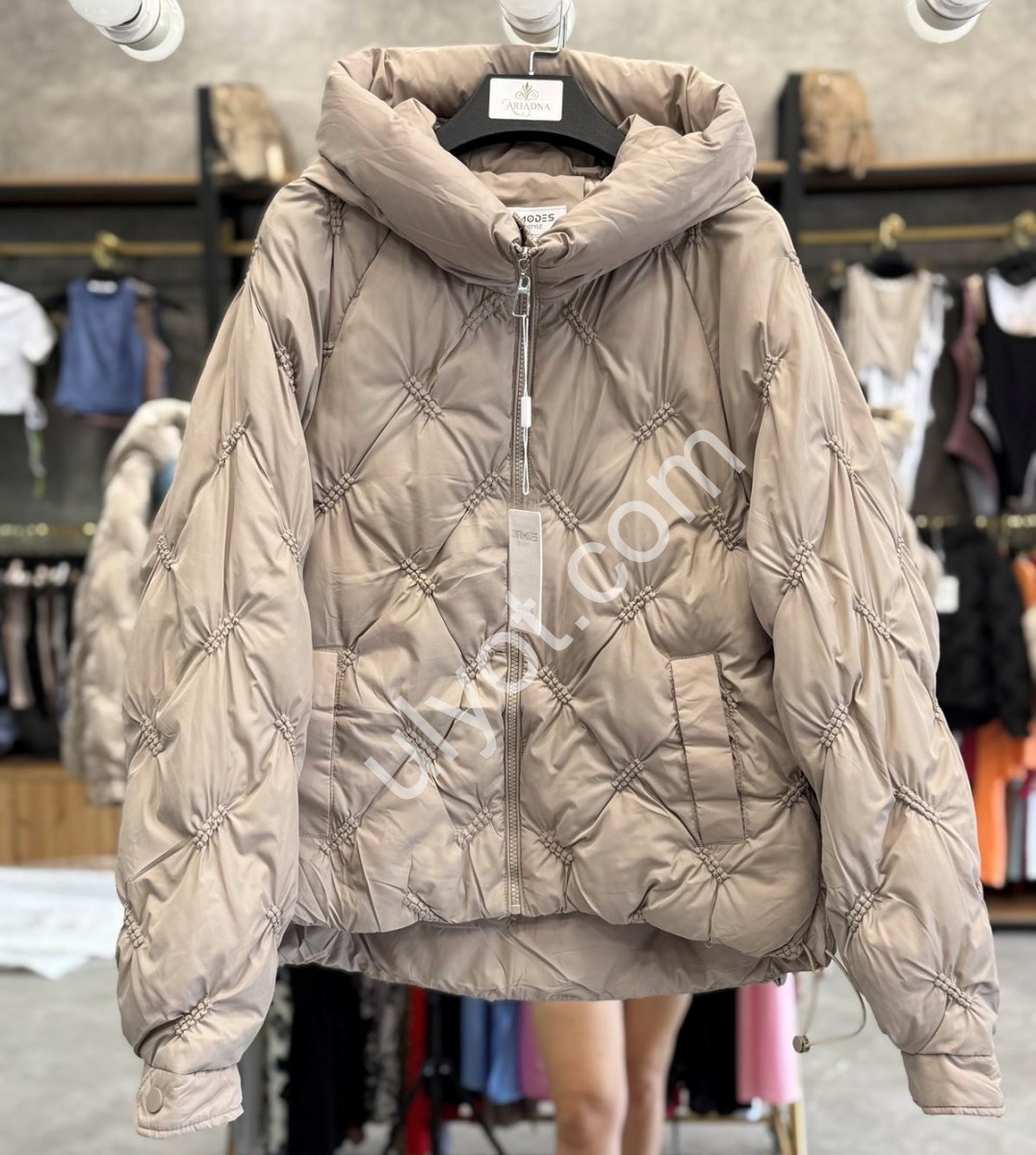 КУРТКА (M-2XL) БІЖОВИЙ 786