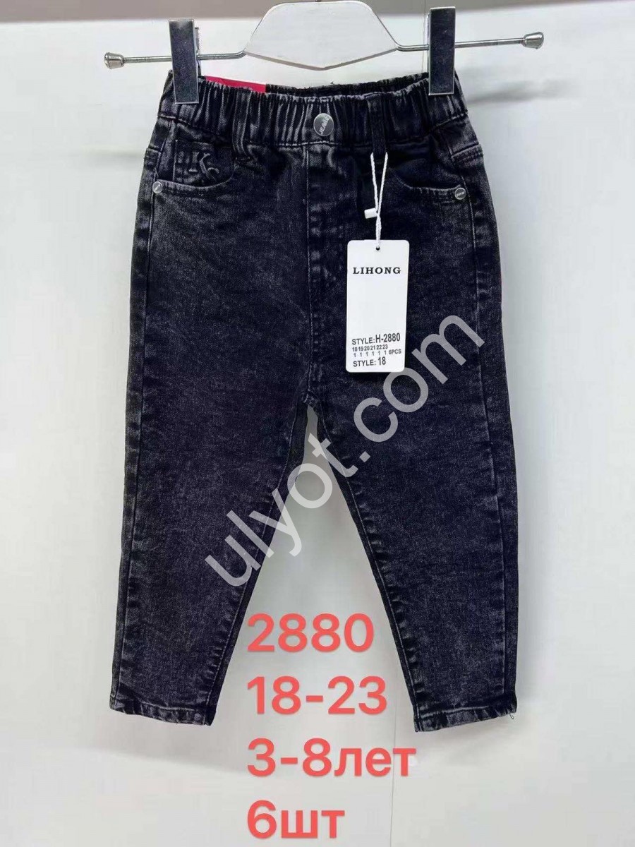 ДЖИНСИ LIHONG (18-23) ГРАФІТ 2880