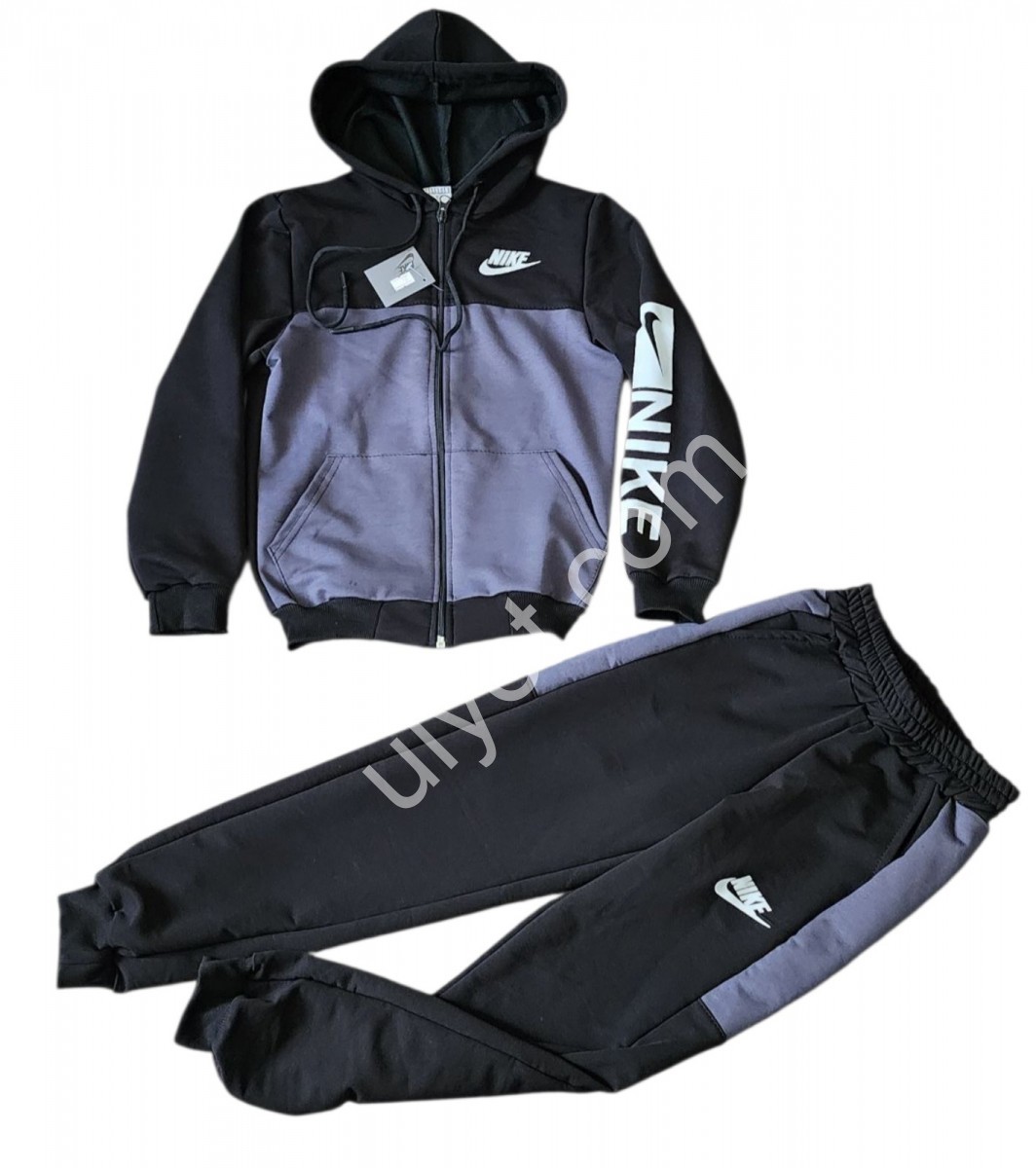 СПОРТ.КОСТЮМ N02 (26-34) МАНЖЕТ СВ.ФИОЛЕТОВЫЙ+ЧЕРНЫЙ 