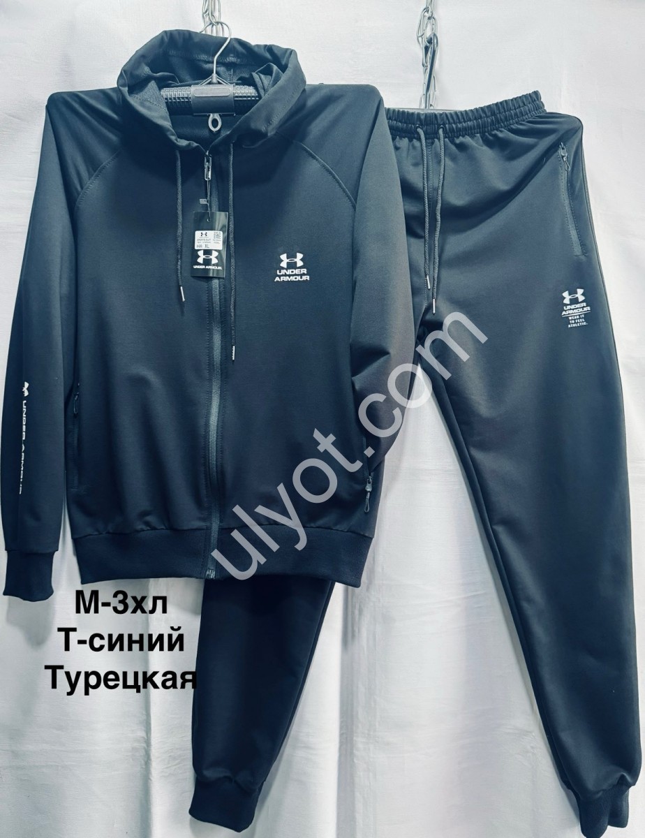 СПОРТ.КОСТЮМ U18 (M-3XL) МАНЖЕТ Т.СИНИЙ 