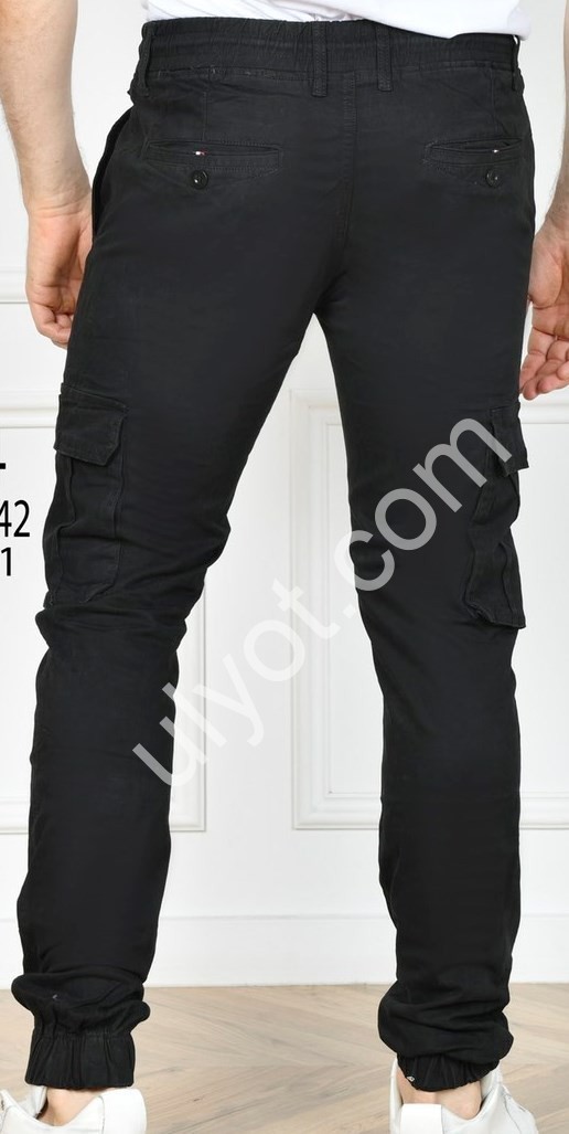 ДЖЕГИНСЫ LS JEANS (34-42) ЧЕРНЫЙ 721D