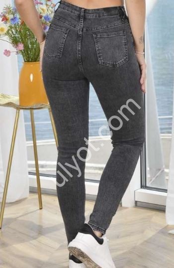 ДЖИНСИ KT.MOSS (25-30) ГРАФІТ 1139