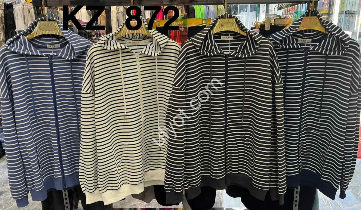 КОФТА (XL-4XL) Т.СИНІЙ KZ872