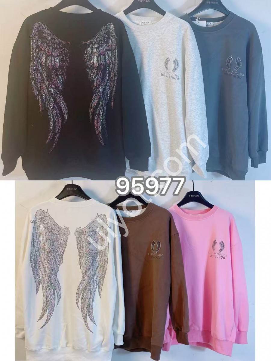 СВИТЕР (OVER SIZE) МИКС 95977