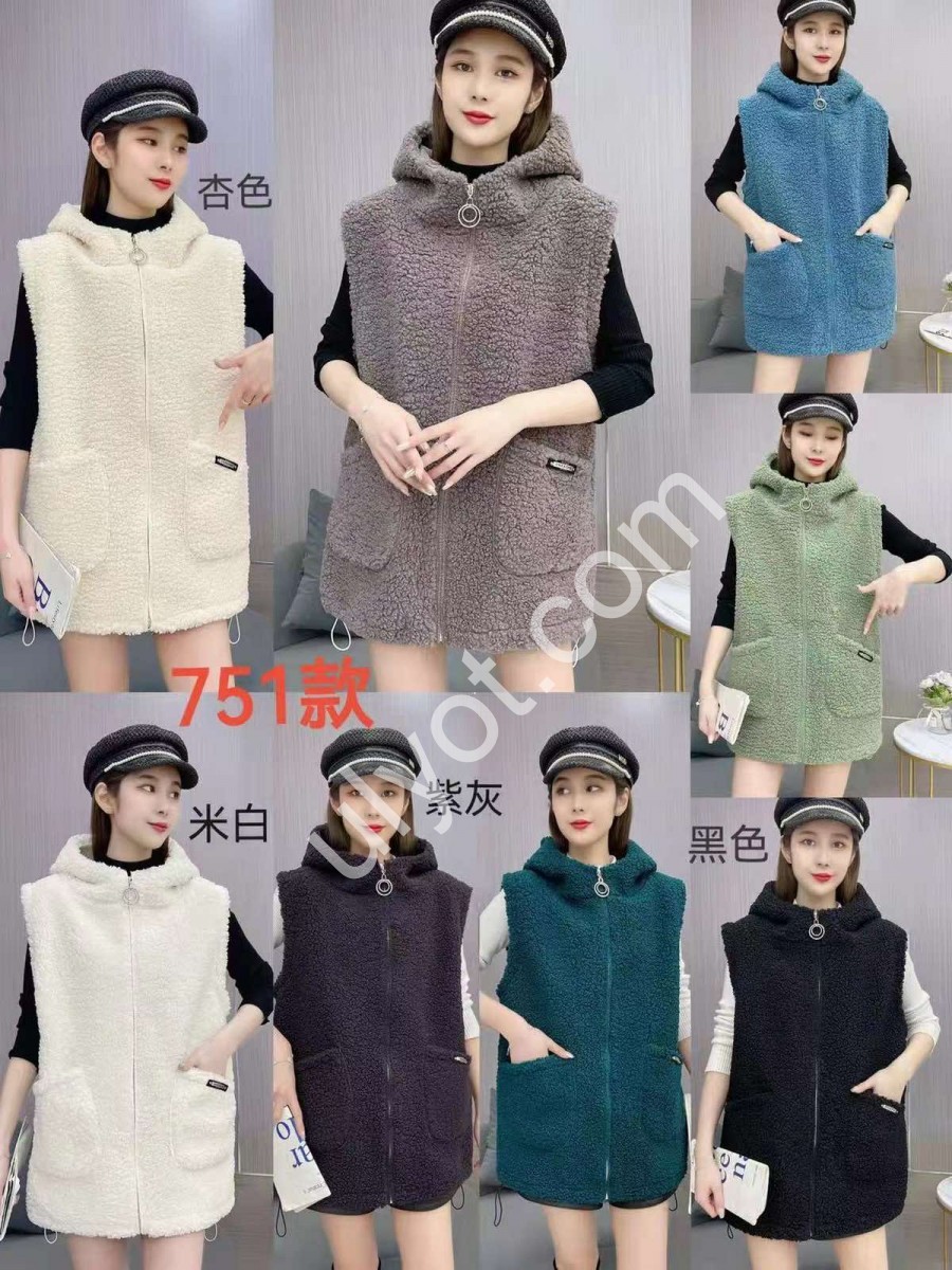 ЖИЛЕТКА (ONE SIZE 52-58) МИКС 751