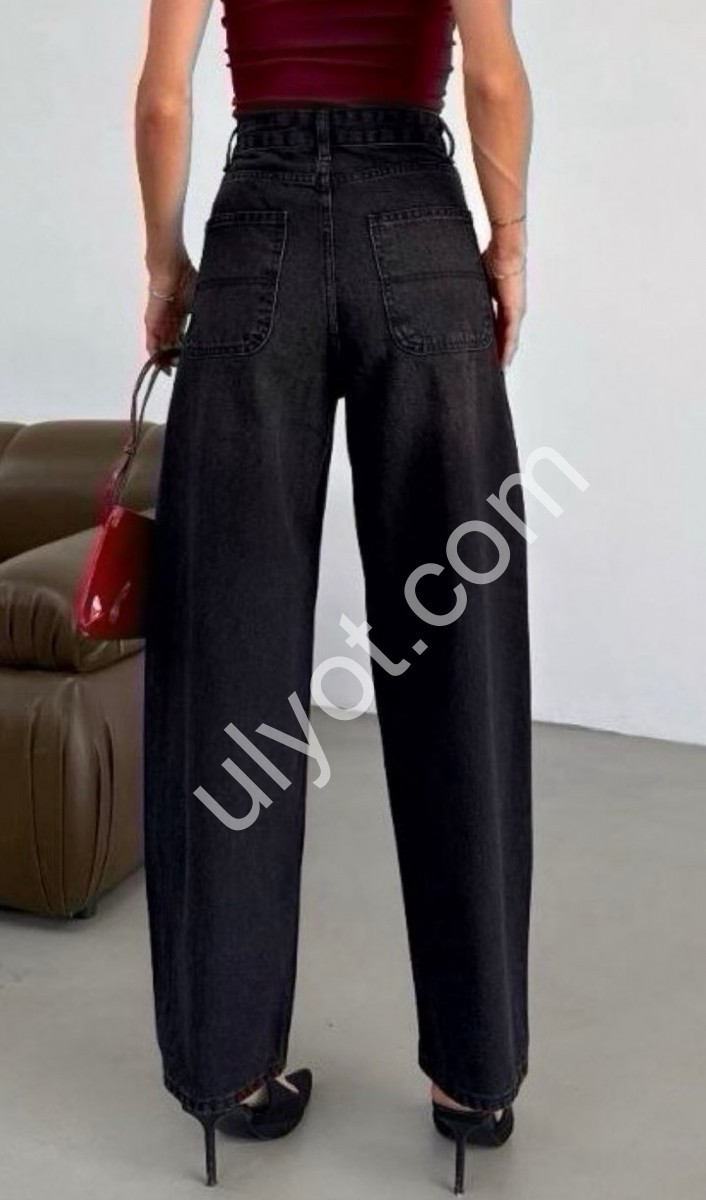 ДЖИНСИ TOP SHOP (25-32) ГРАФІТ 4907