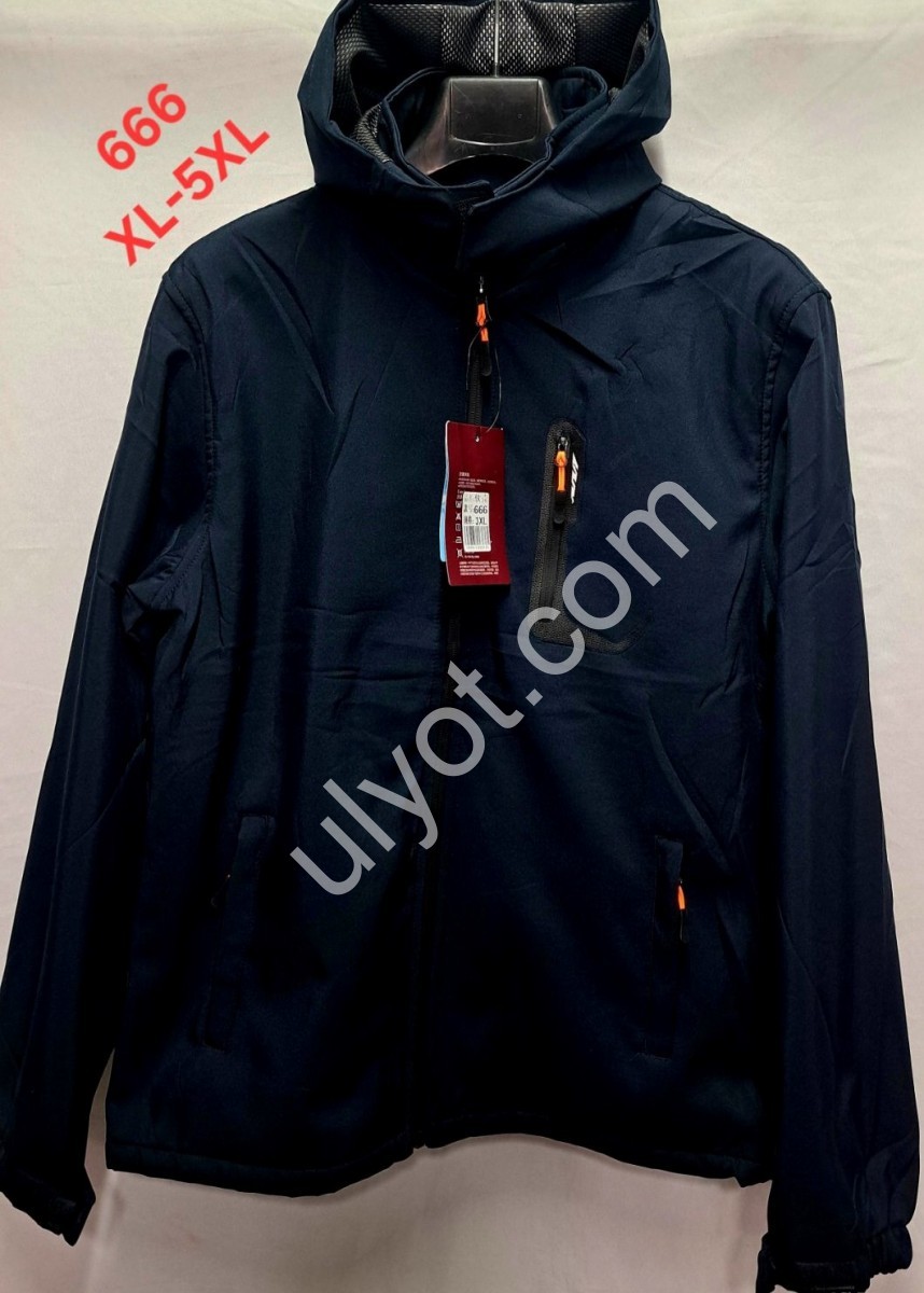 КУРТКА (XL-5XL) Т.СИНИЙ 666