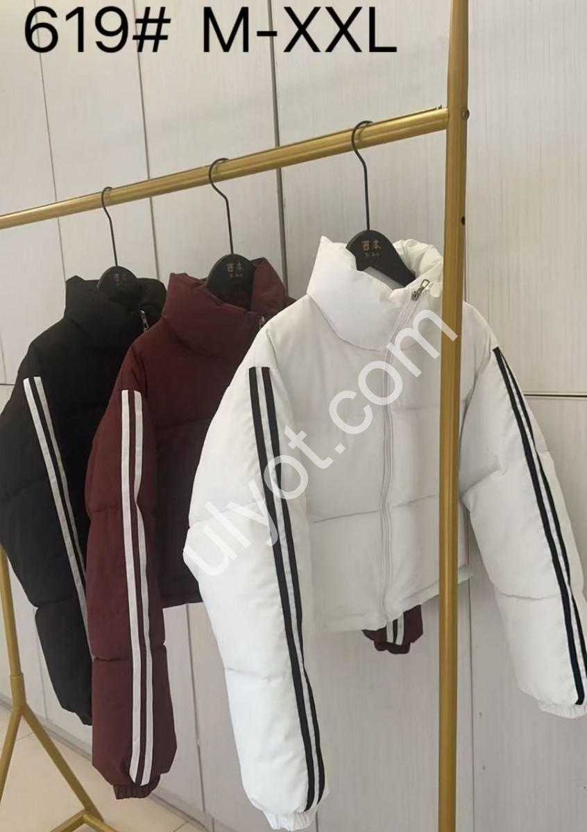 КУРТКА (M-2XL) БІЛИЙ 619