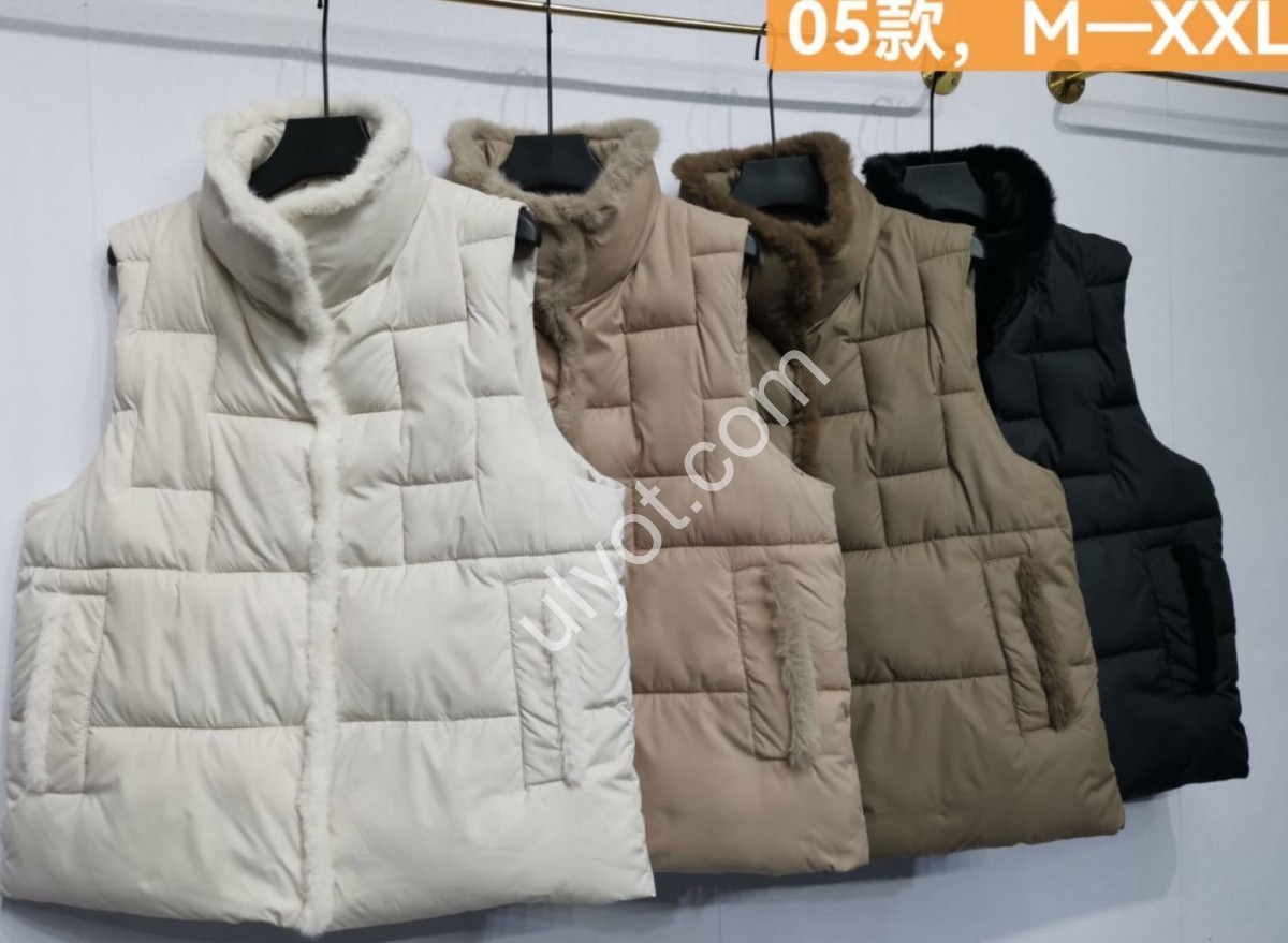 ЖИЛЕТКА (M-2XL) ЧОРНИЙ 05