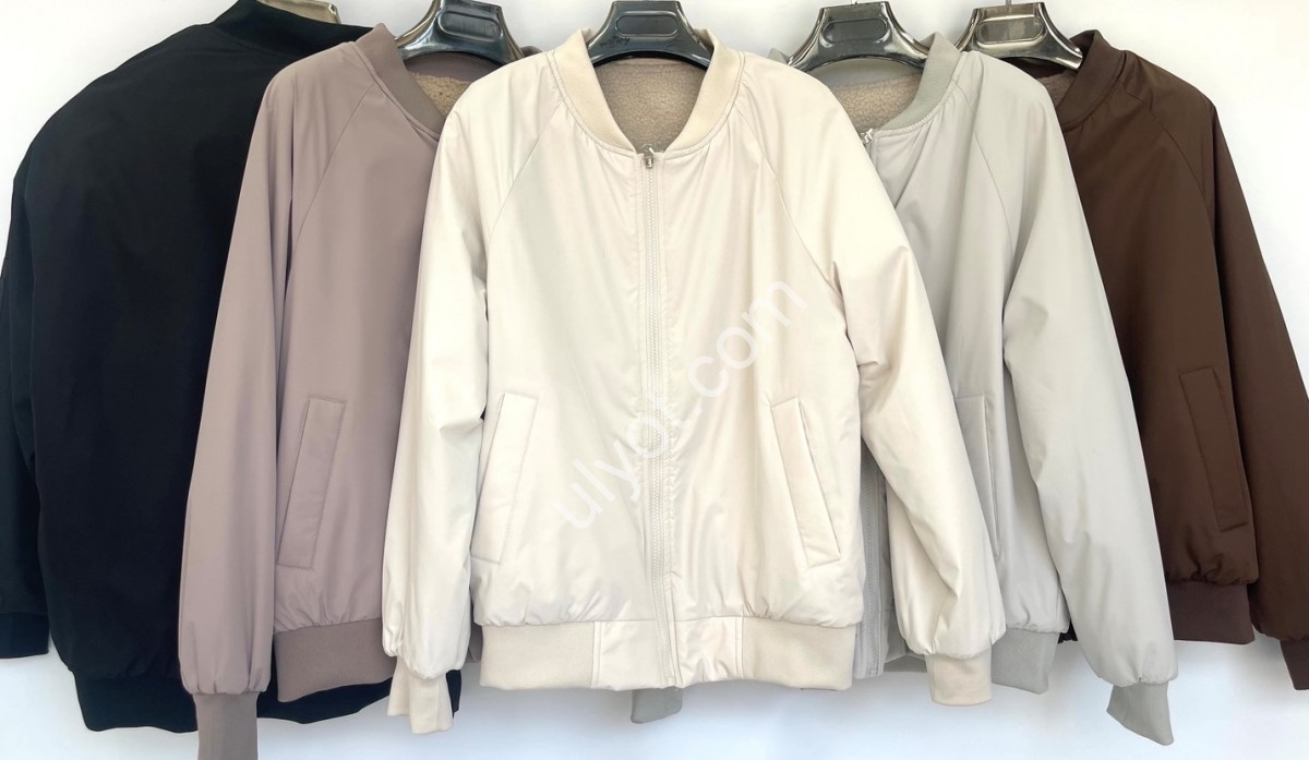 КУРТКА (M-2XL) ДВОХСТОРІННЯ ЧОРНИЙ 805