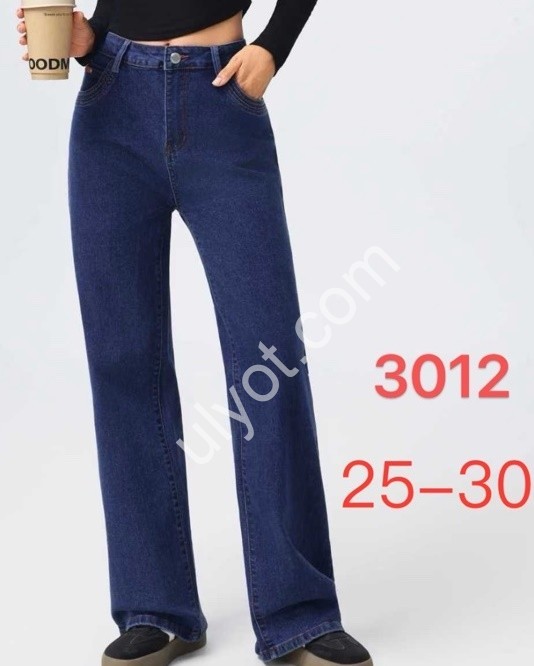 ДЖИНСИ JELEEY (25-30) Т.СИНІЙ 3012