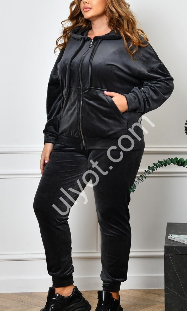СПОРТ.КОСТЮМ (46-60) МАНЖЕТ БОРДО 077