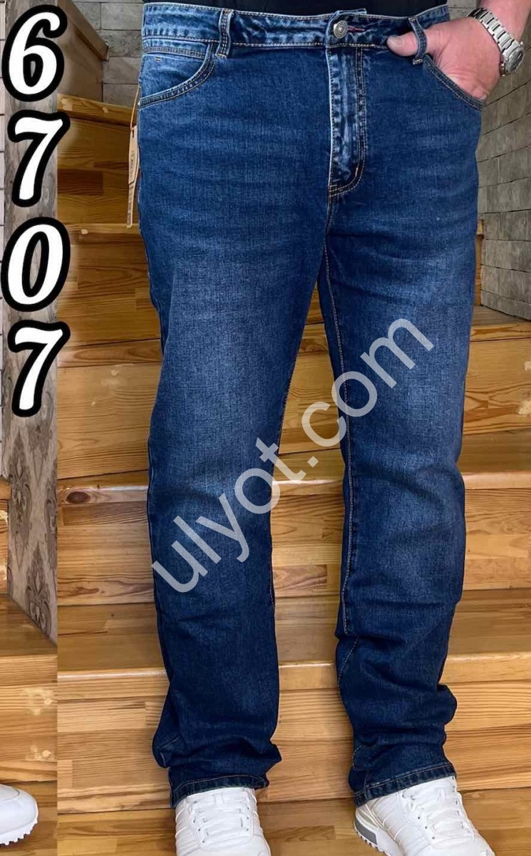 ДЖИНСИ REIGOUSE (32-38) Т.СИНІЙ 6707