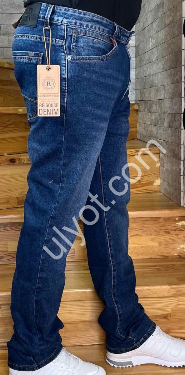 ДЖИНСИ REIGOUSE (32-38) Т.СИНІЙ 6707