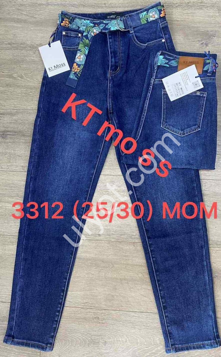 ДЖИНСИ KT.MOSS (25-30) Т.СИНІЙ 3312