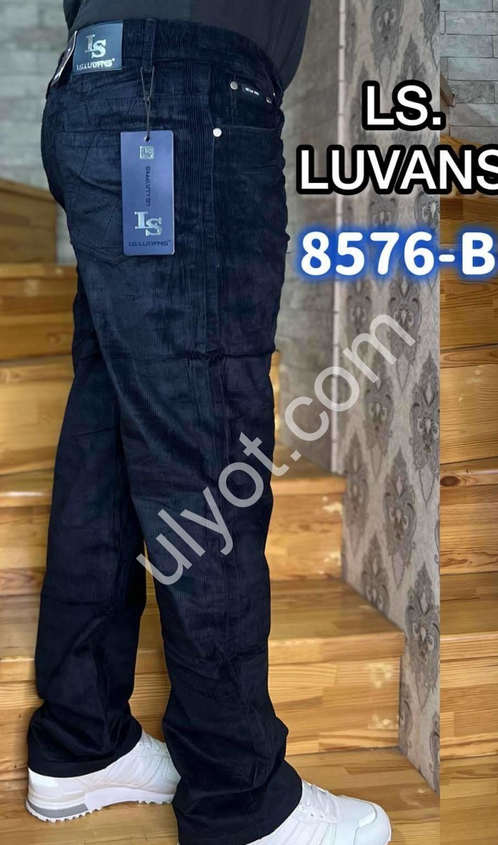 ШЛЮНИ LS JEANS (32-40) Т.СИНІЙ 8576-B