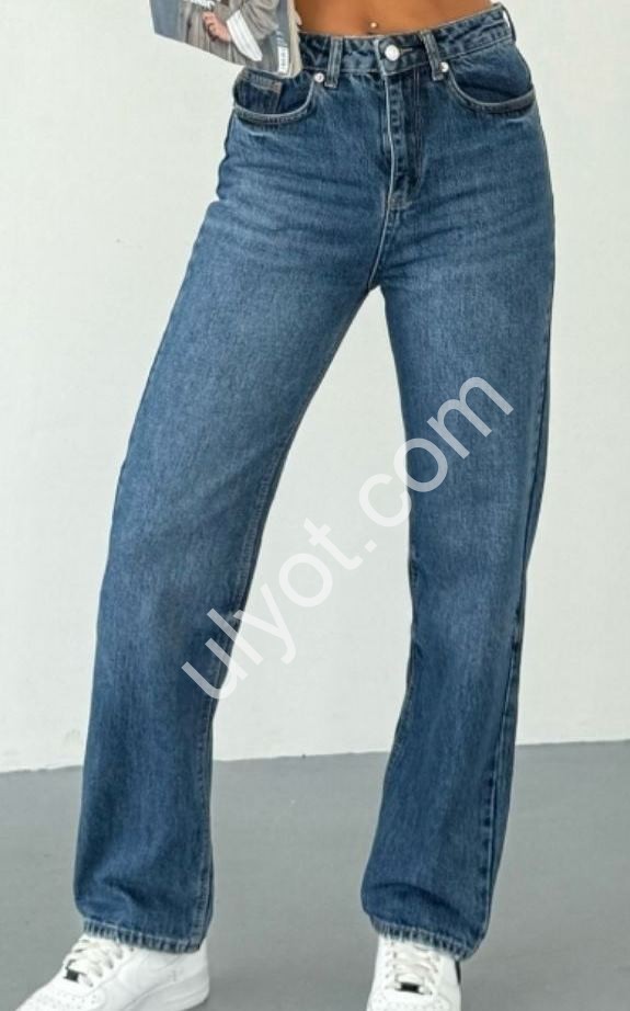 ДЖИНСИ ZEO BASIC (34-42) Т.СИНІЙ 5004