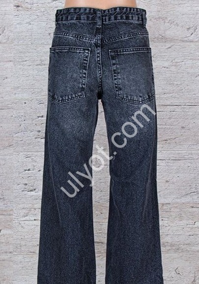 ДЖИНСЫ TOP SHOP (25-32) ГРАФИТ 4883