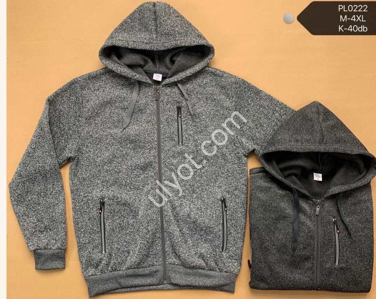 КОФТА (M-3XL) БАЙКА МІКС 0222