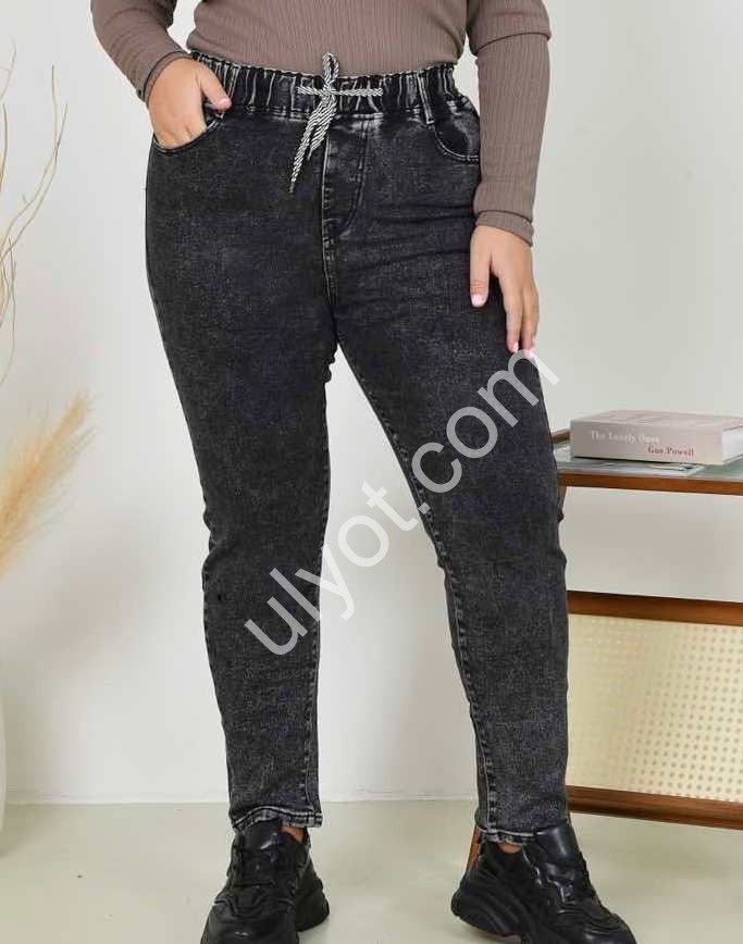 ДЖЕГИНСЫ M.MIKI (32-42) ГРАФИТ 6797