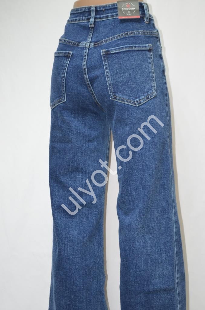 Фото 1 ДЖИНСЫ RELUCKY (25-30) Т.СИНИЙ FT18-1