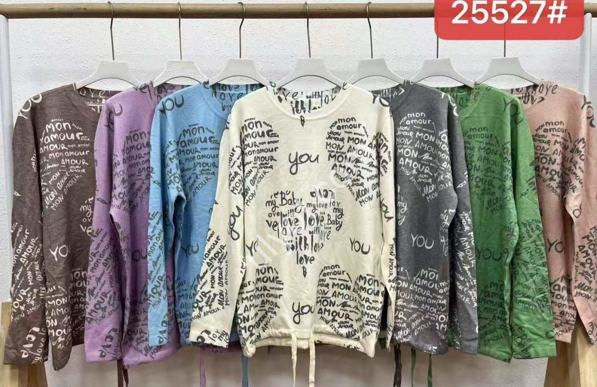 СВИТЕР (ONE SIZE 50-54) МИКС 25527
