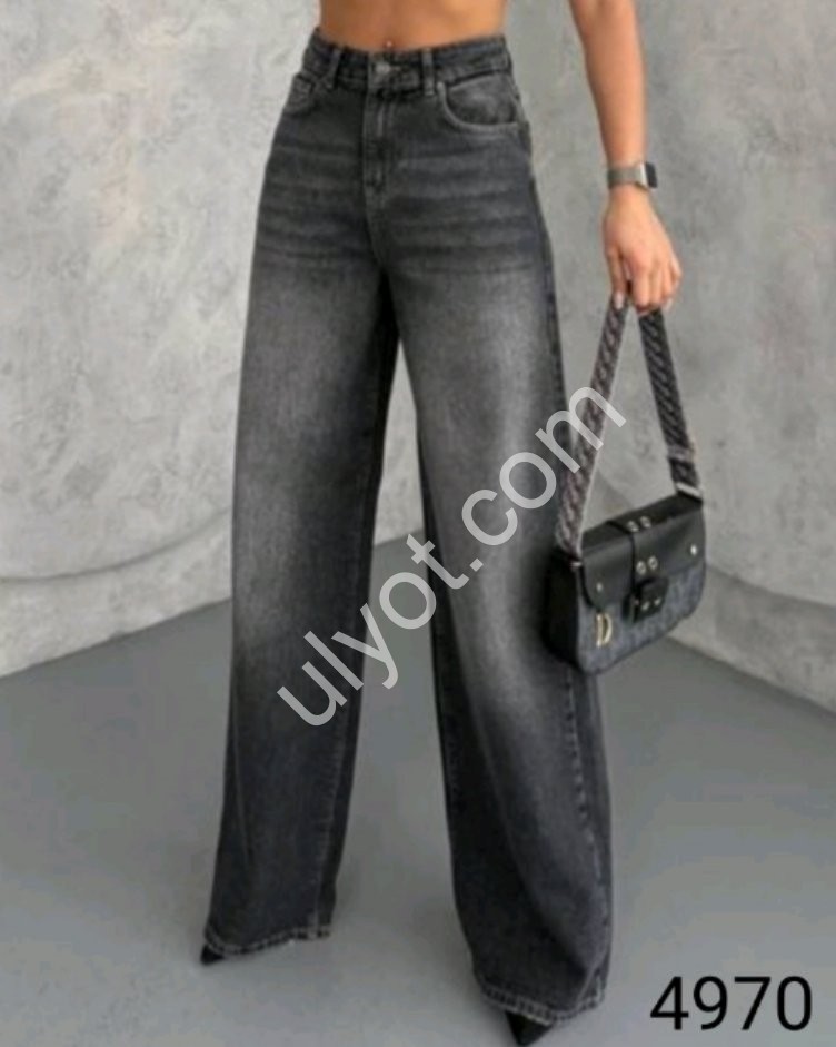 ДЖИНСИ ZEO BASIC (34-42) ГРАФІТ 4970