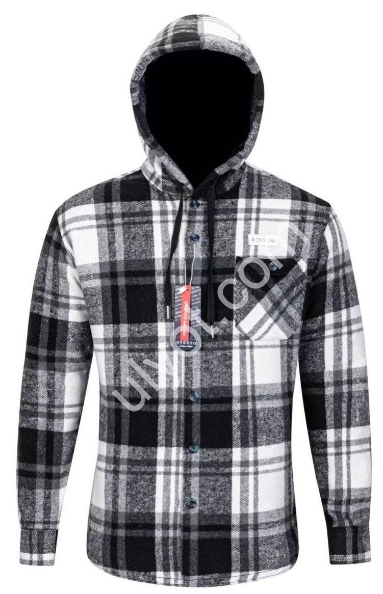Сорочка кап. (XL-5XL) Хутро Графіт