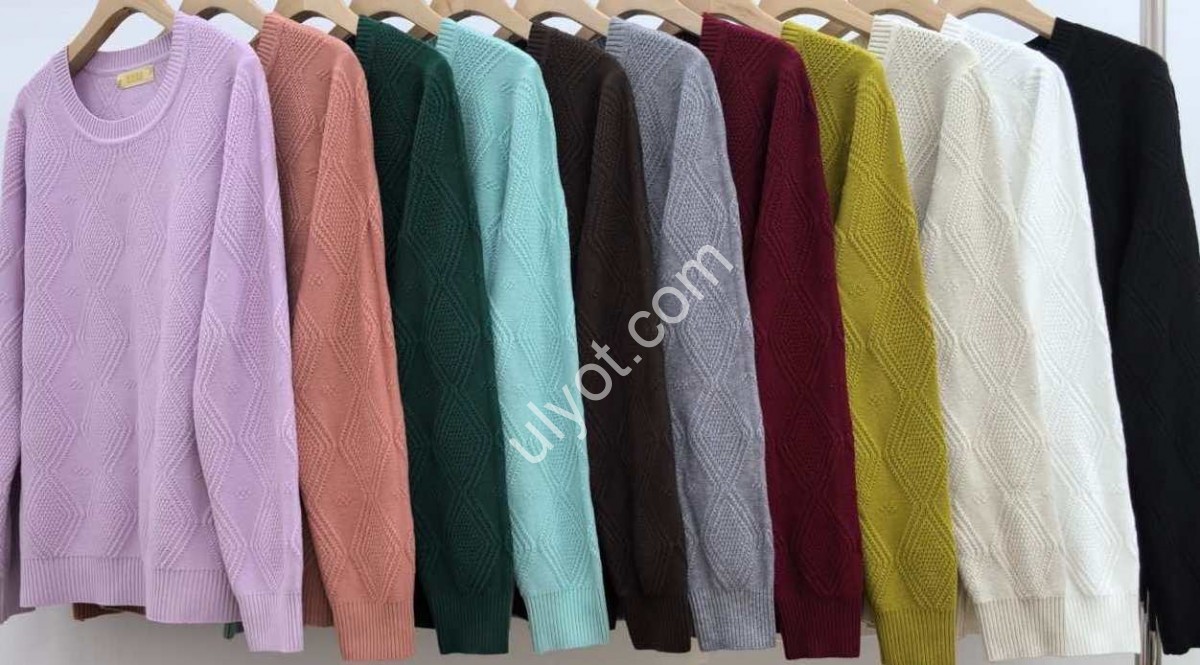 СВІТЕР (ONE SIZE 48-52) МІКС 2393