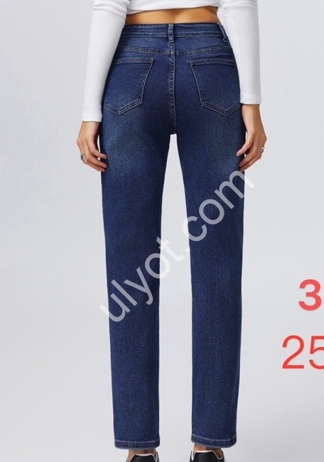 ДЖИНСЫ JELEEY (25-30) Т.СИНИЙ 3038