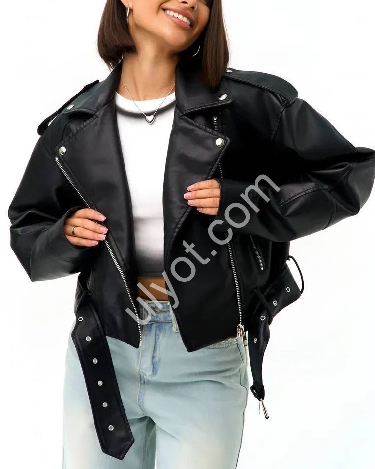 КУРТКА (S-XL) КОСУХА ЧОРНИЙ