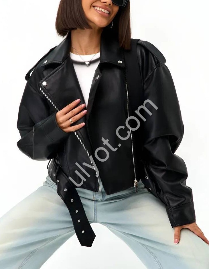 КУРТКА (S-XL) КОСУХА ЧОРНИЙ