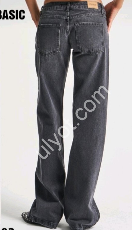 ДЖИНСИ IT'S BASIC (34-40) ГРАФІТ 4103/2w5/1