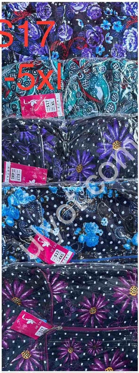 ХАЛАТ (48-58) БАЙКА МИКС S17