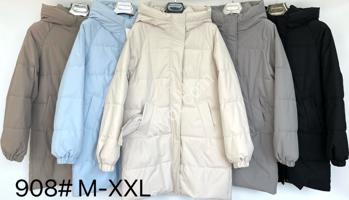 КУРТКА (M-2XL) СЕРЫЙ 908
