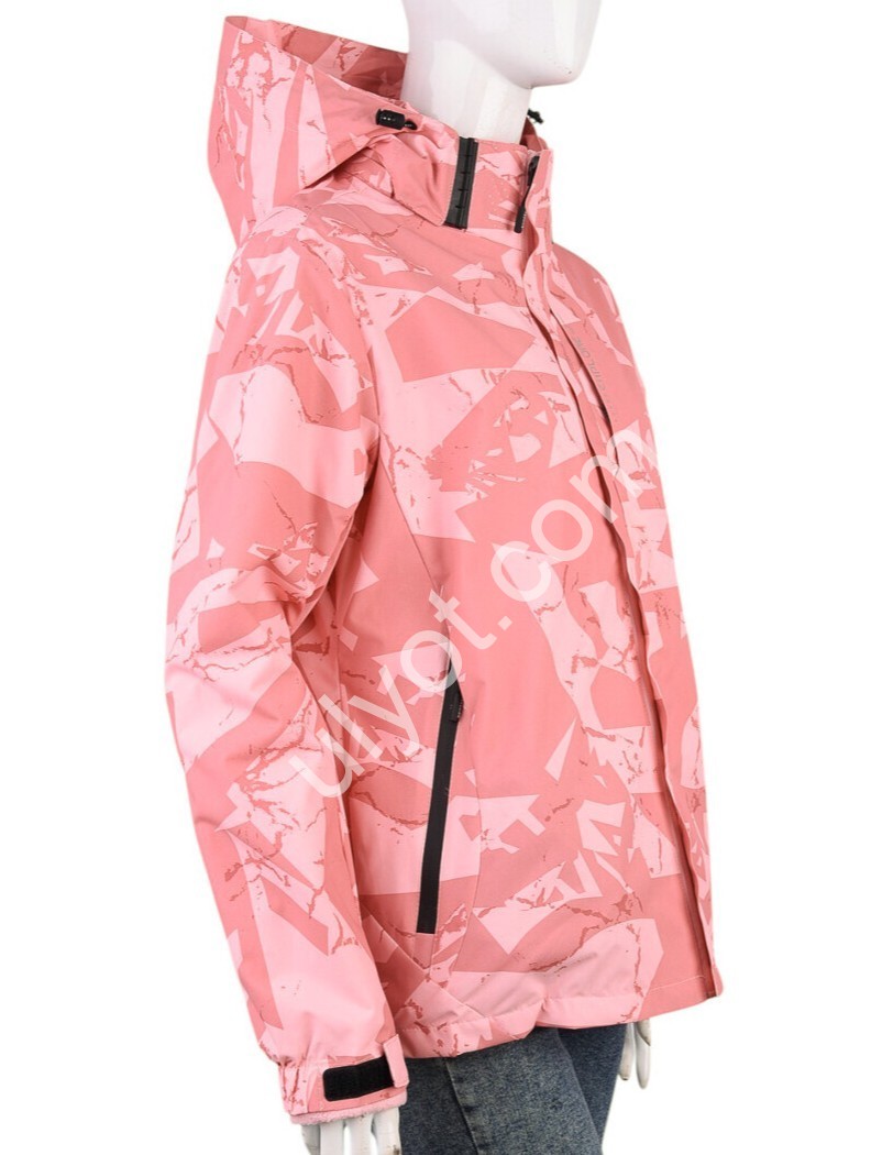 КУРТКА ДВОЙКА (L-3XL) РОЗОВЫЙ 4195-W6200-3