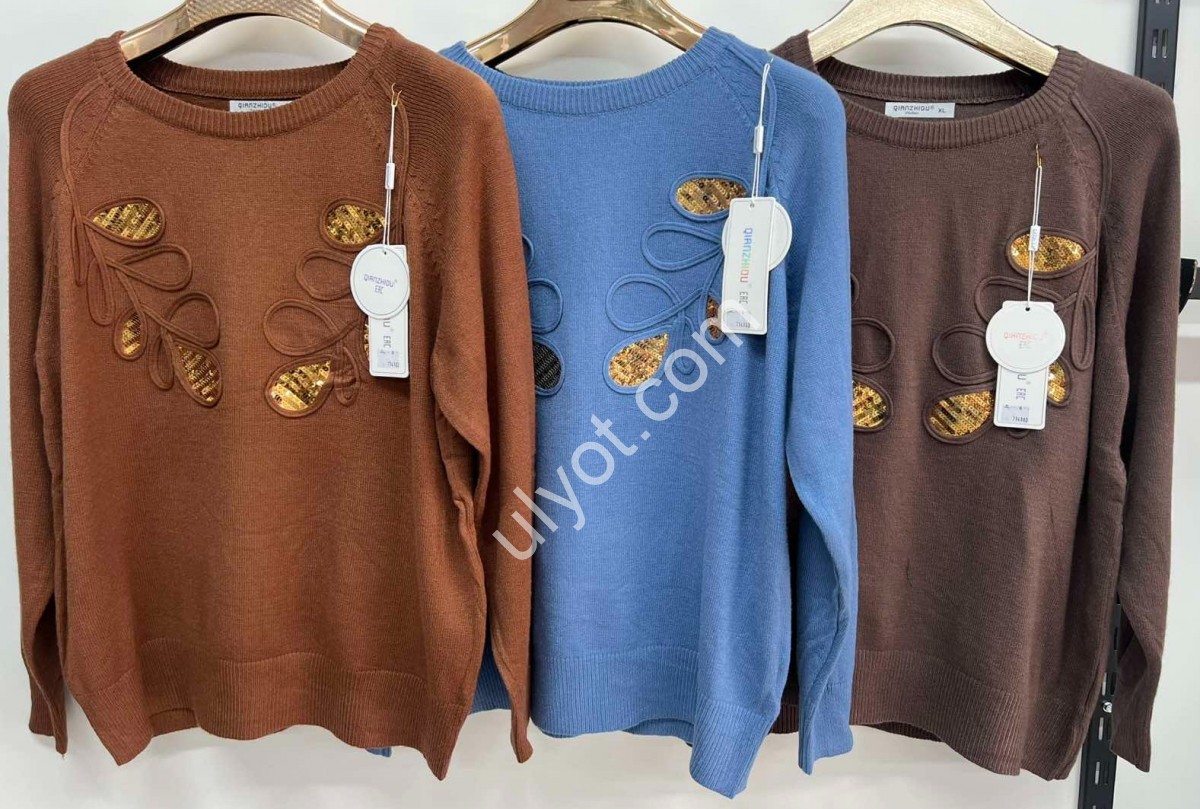 Фото 2 СВІТЕР (ONE SIZE 48-50) МІКС 714103