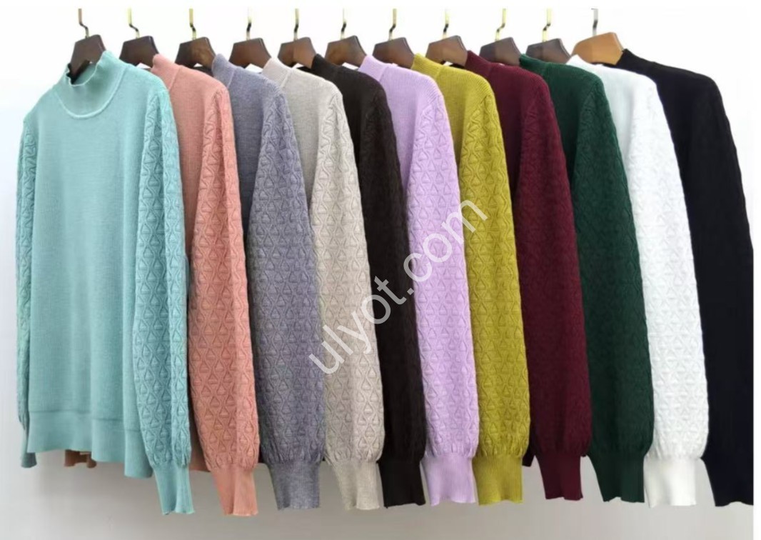 СВІТЕР (ONE SIZE 48-52) МІКС 2355