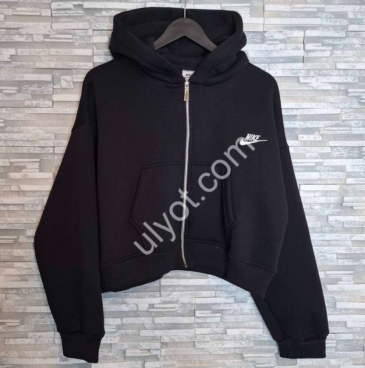 КОФТА N02 (ONE SIZE 44-46) ФЛІС ЧОРНИЙ 1402