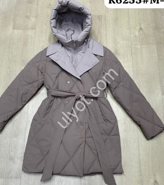 КУРТКА (M-2XL) МОЛОКО K6255