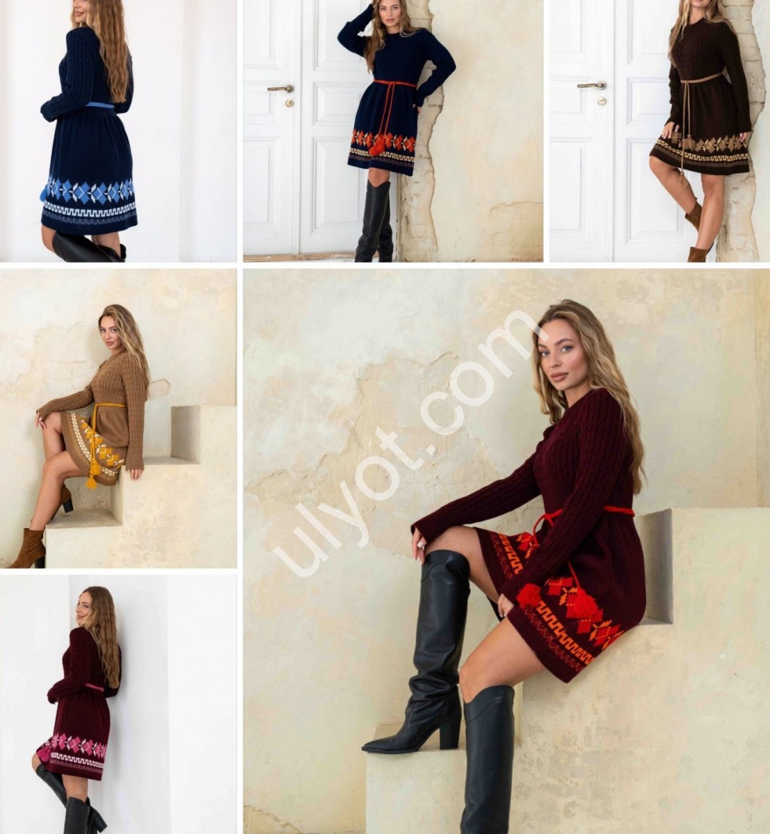 Фото 3 ПЛАТЬЕ-1 (ONE SIZE 44-52) МИКС 