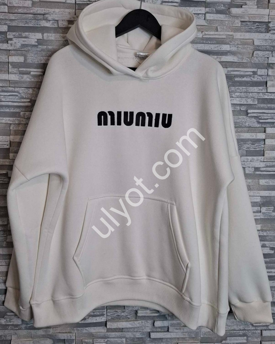ХУДІ MIU40 (ONE SIZE 48-50) ФЛІС МОЛОКО 0033