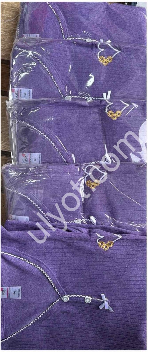 ПИЖАМА (XL-5XL) ФИОЛЕТ 8537